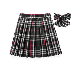 cutiekill-jk-skirt-bow-48cm-vintage-plaid-uniform-skirt-c00905