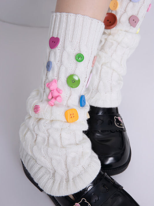 cutiekill-00s-y2k-candy-buttons-leg-warmers-c0173