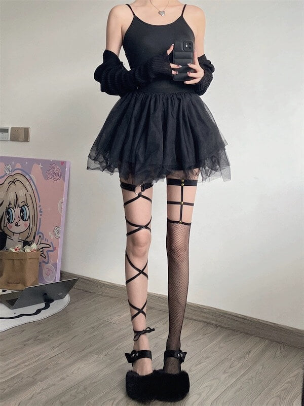 cutiekill-alt-girl-punk-goth-ribbon-garter-stockings-c0169