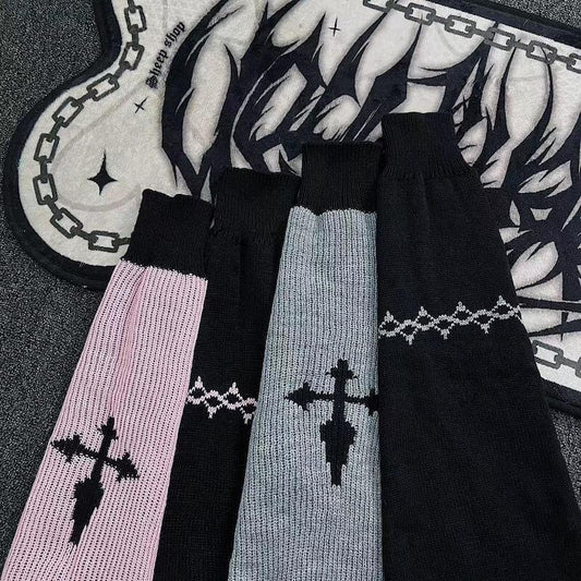 cutiekill-altgirl-y2k-cross-leg-warmers-c0094