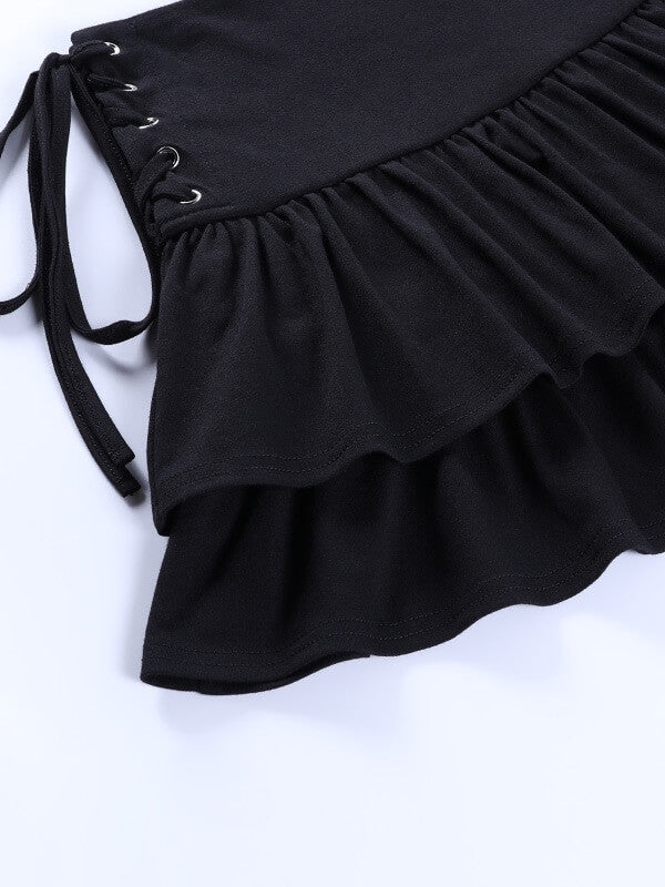 cutiekill-alternative-ribbons-layered-a-line-skirt-ah0025