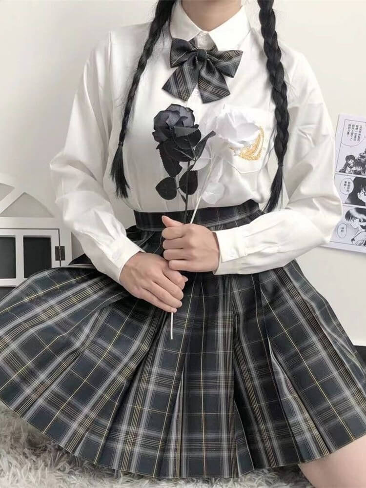 cutiekill-august-olive-jk-uniform-skirt-jk0068