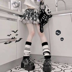 cutiekill-back-to-school-y2k-stripes-leg-warmers-c0100