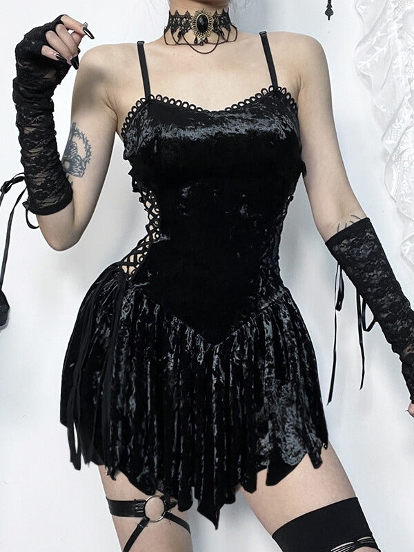 cutiekill-bad-doll-banding-dress-ah0599