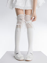 cutiekill-ballet-core-bow-patchwork-stockings