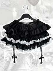 cutiekill-black-angel-y2k-ruffled-bloomer-skirt-cutiey2k0009