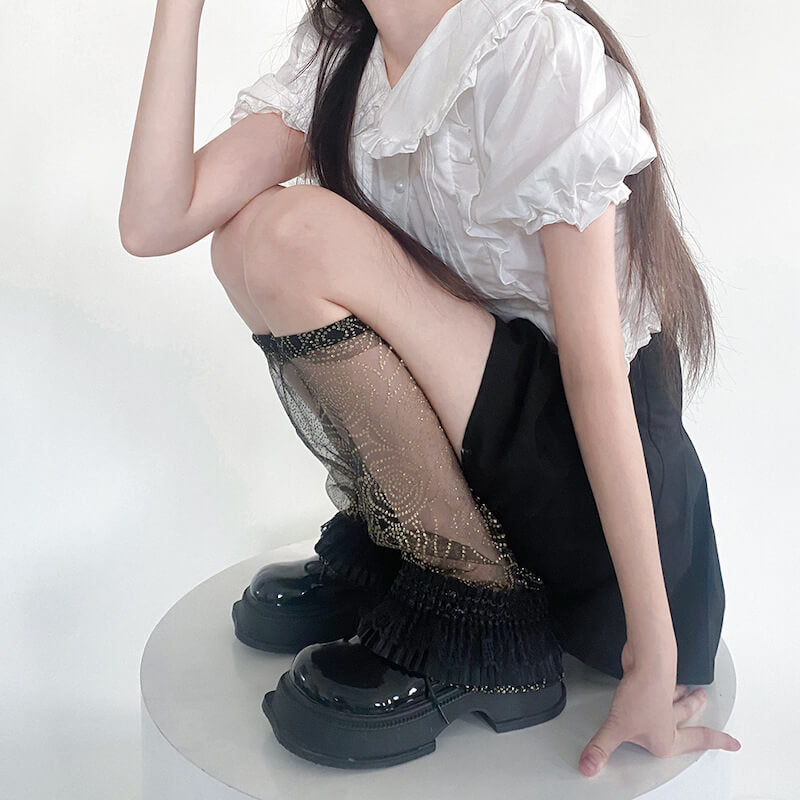 cutiekill-bling-see-through-leg-warmers-c0322