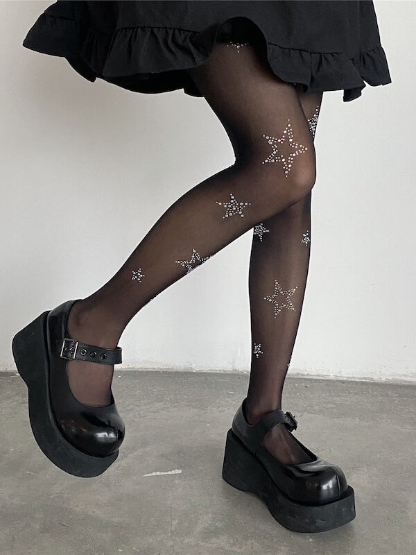 cutiekill-bling-star-tights-c0217