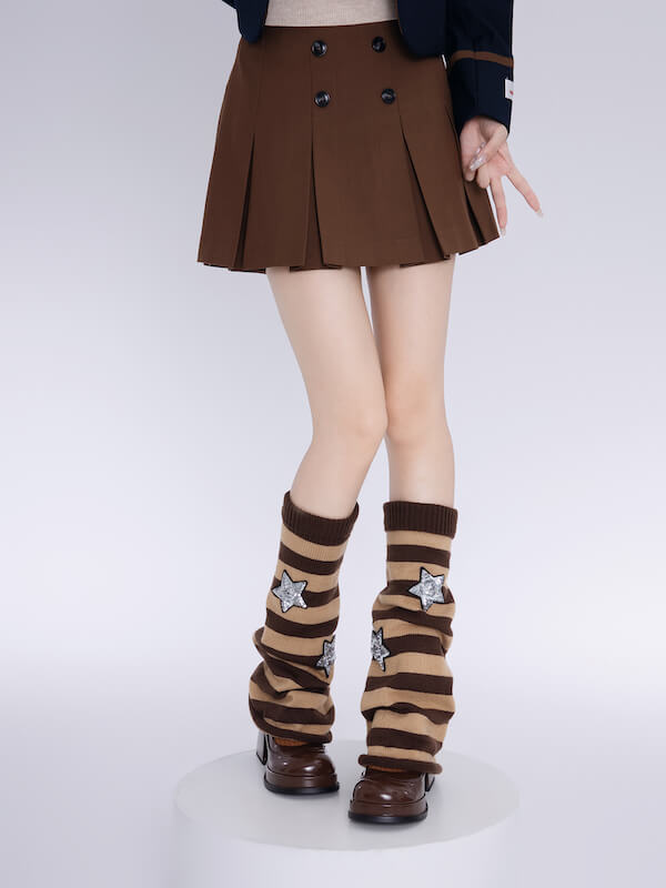 cutiekill-bling-stars-y2k-stripes-leg-warmers-c0097