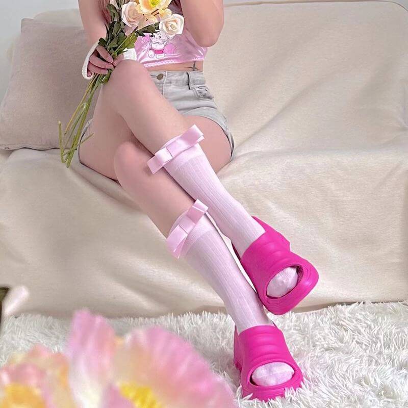cutiekill-candy-bow-stockings-c0320