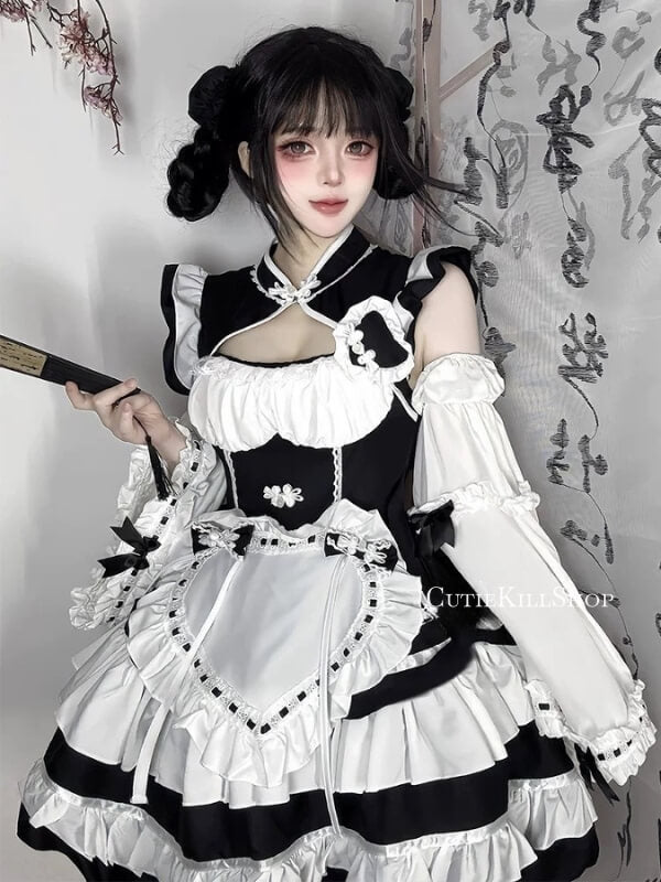cutiekill-chinese-maid-cheongsam-qipao-maid-dress-ah0842