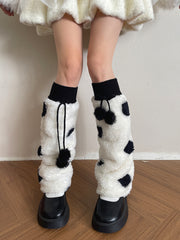 cutiekill-cream-polka-dot-pom-pom-leg-warmers-c0507