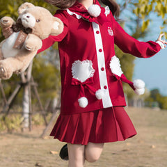 cutiekill-cute-bear-jk-red-uniform-set-jk0058