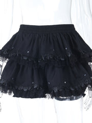 cutiekill-dark-gothic-starry-tulle-skort-ah0860