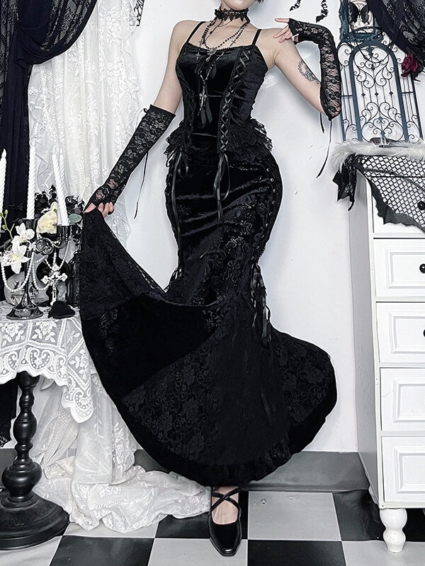 cutiekill-dark-romantic-velvet-lace-trim-camisole-ah0875