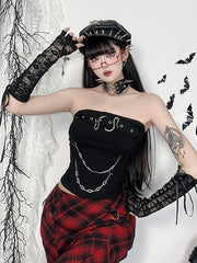 cutiekill-dark-snake-buckle-tank-top-ah0811