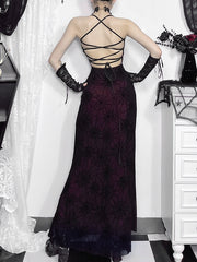 cutiekill-dark-spiderweb-backless-dress-ah0662