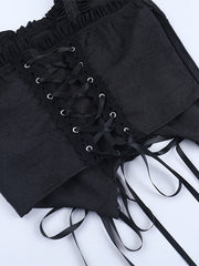 cutiekill-dark-spiderweb-jacquard-lace-up-cami-ah0903