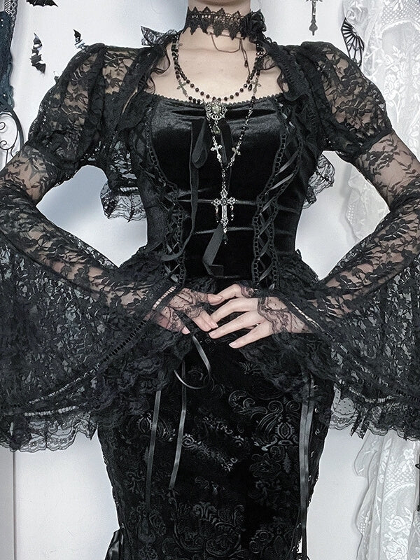 cutiekill-dark-witchy-lace-bell-sleeves-bolero-ah0873