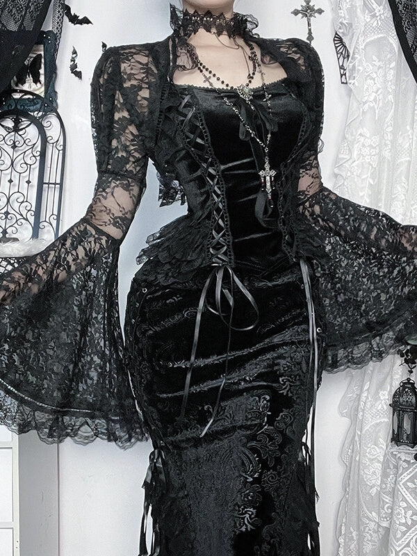 cutiekill-dark-witchy-lace-bell-sleeves-bolero-ah0873
