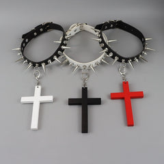 cutiekill-darkness-punk-studded-choker-with-cross-wood-acc003