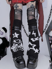 cutiekill-devil-star-buckle-leg-warmers-c0333