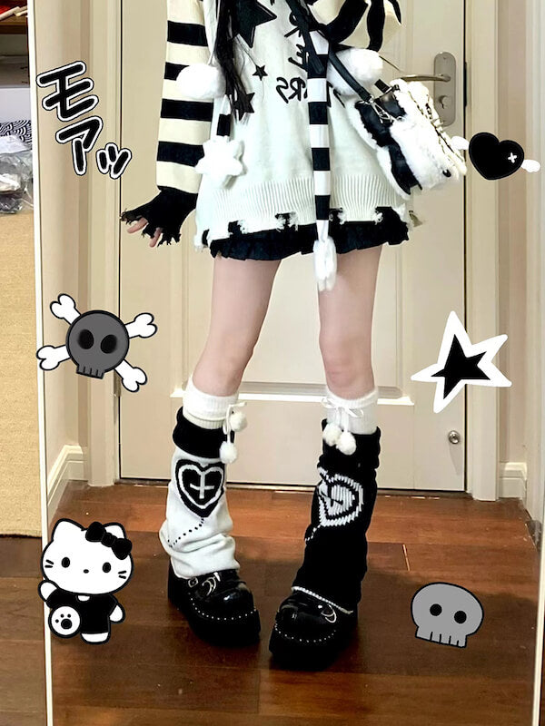 cutiekill-dollette-heart-leg-warmers-c0329