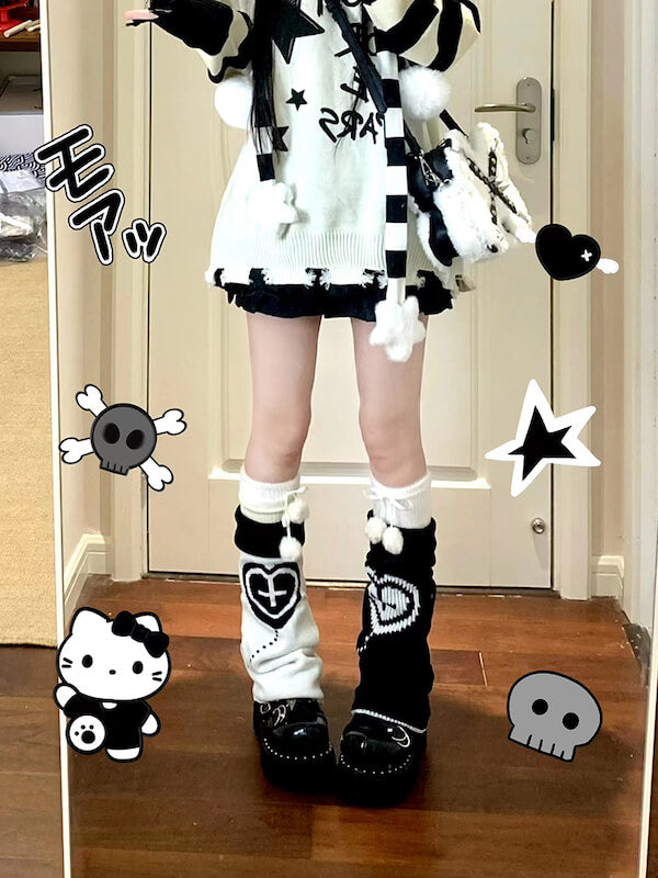 cutiekill-dollette-heart-leg-warmers-c0329