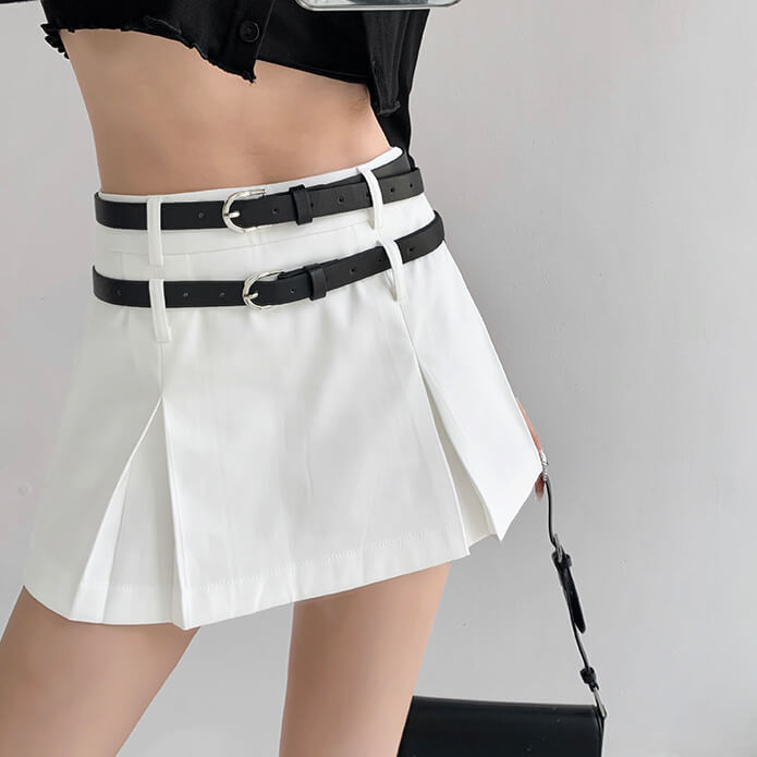 cutiekill-double-belts-spicy-skirt-om0249