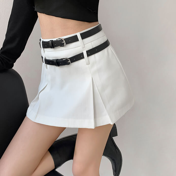 cutiekill-double-belts-spicy-skirt-om0249