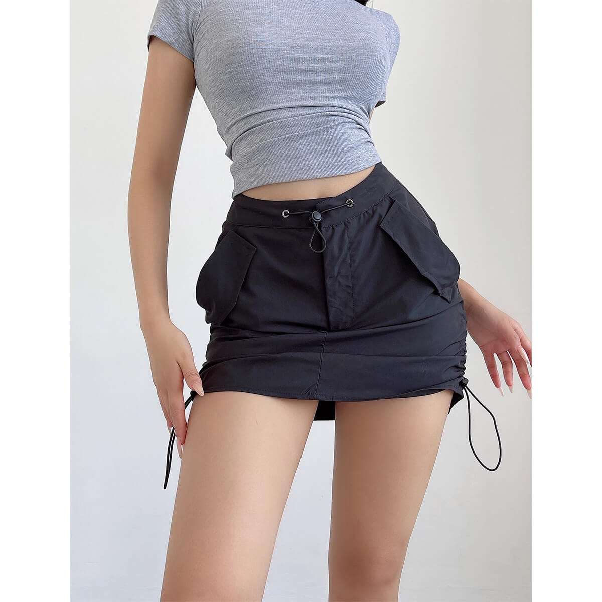 cutiekill-drawstring-alternative-skirt-om0207