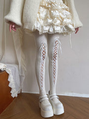 cutiekill-elodie-lace-up-soft-knit-tights-c0567