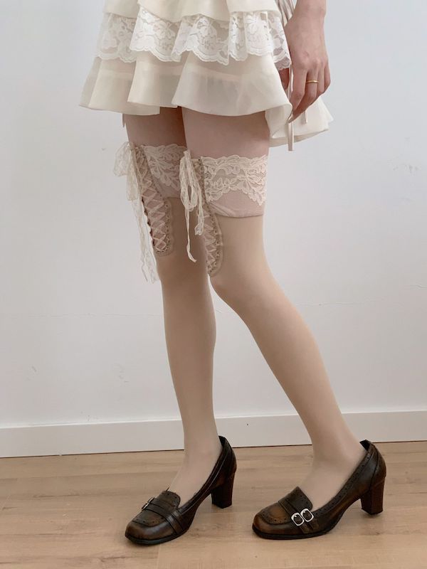 cutiekill-ethereal-lace-up-thigh-high-stockings-c0548