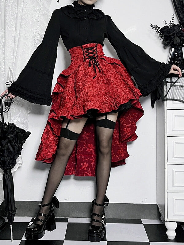 cutiekill-fabulous-victoria-trailing-skirt-ah0536