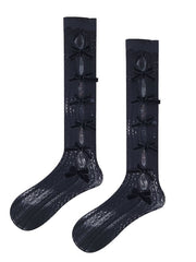 cutiekill-fairy-core-bow-hollow-out-lace-stockings-c0098