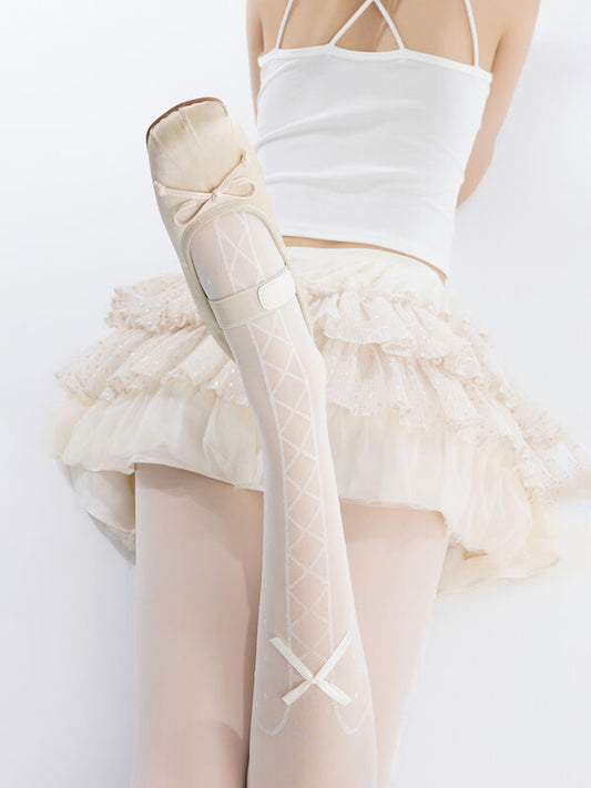 cutiekill-fairy-core-ribbon-doll-tights-c0256
