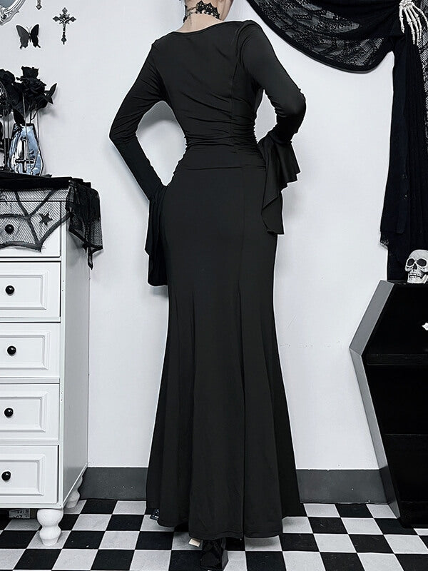 cutiekill-fairy-goth-fishtail-dress-ah0433