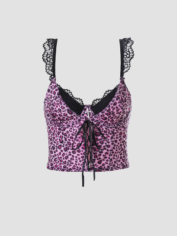 cutiekill-flared-lace-y2k-leopard-dots-cami-ah0891