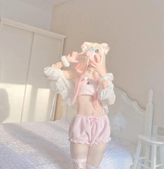 cutiekill-fluffy-cinnamoroll-pajamas-m0084