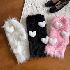 cutiekill-fluffy-hearts-faux-fur-leg-warmers-c0564