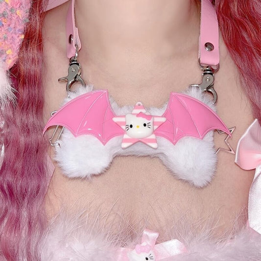 cutiekill-fluffy-kitty-y2k-choker-ah0653