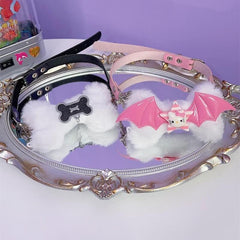 cutiekill-fluffy-kitty-y2k-choker-ah0653