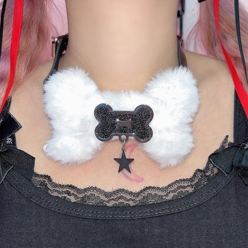 cutiekill-fluffy-kitty-y2k-choker-ah0653