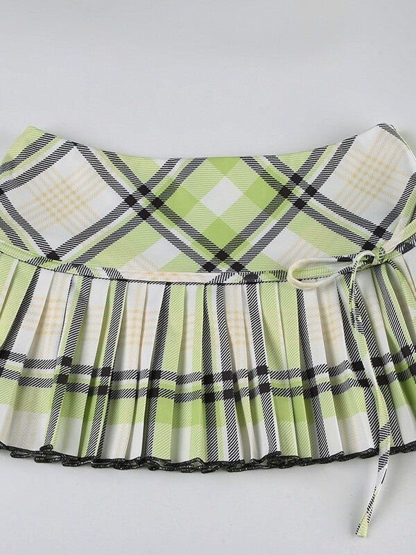 cutiekill-fresh-mint-plaid-mini-skirt-om0461