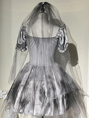 Ghostly Bride gothic lolita cosplay dress