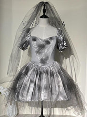 Ghostly Bride gothic lolita cosplay dress