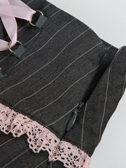 cutiekill-girly-pink-lace-up-ribbon-skirt-om0457