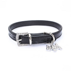 cutiekill-glitter-puppy-pendant-choker-ah0793