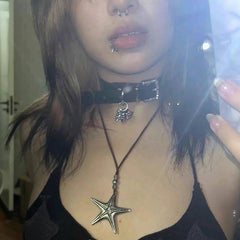 cutiekill-glitter-puppy-pendant-choker-ah0793