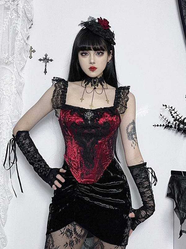 cutiekill-gorgeous-gem-lace-camisole-ah0530